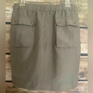 Banana Republic Olive Mini Skirt